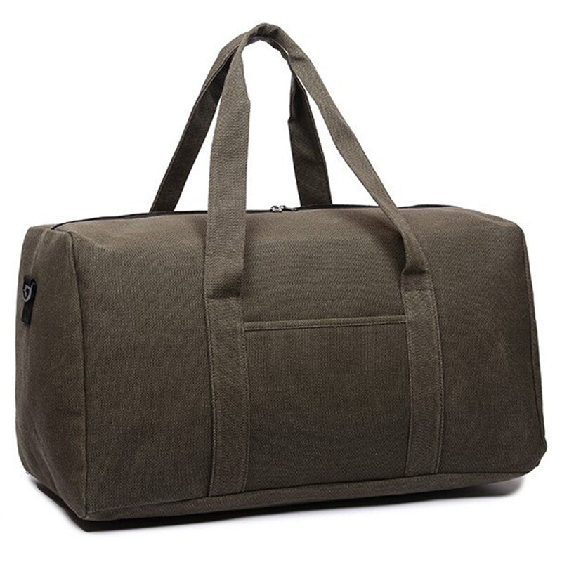 手提帆布袋行李包男超大容量旅行包衣服收纳包大号短途打工 - 靓包阁