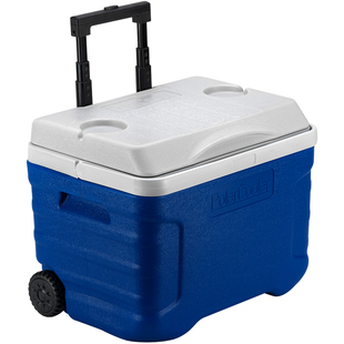 华盛保温箱食品保鲜箱40l家用冷藏箱户外烧烤便携拉杆冷藏箱采样 券