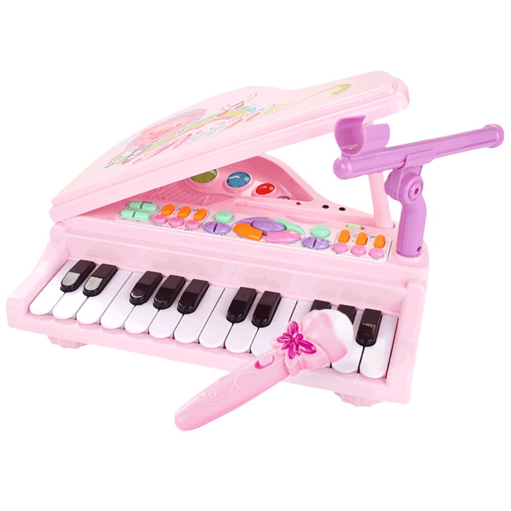 儿童电子琴玩具多功能婴幼儿初学音乐钢琴小女孩1-3岁女宝宝礼物