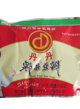 四川丹丹牌郫县200g川菜调料豆瓣酱