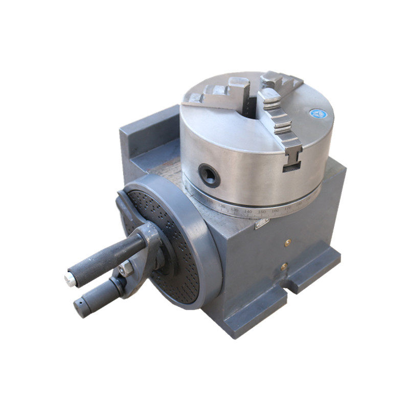 立卧分度头fh125分度头fh160铣床两用分度头中心高配160 200卡盘