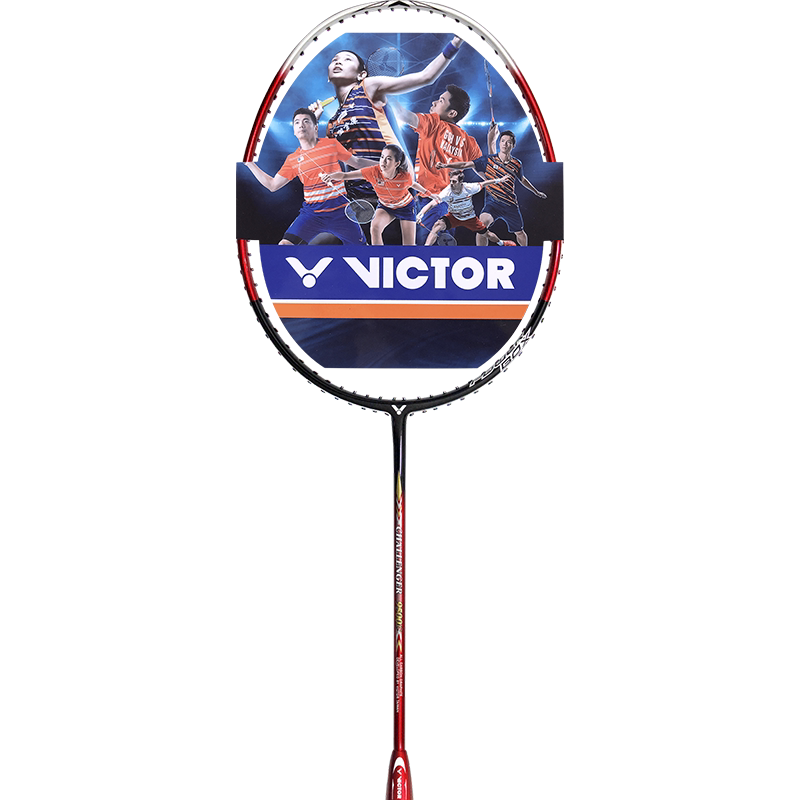 正品victor胜利羽毛球拍挑战者9500 威克多全碳素入门进攻型球拍