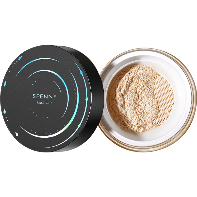 正品spenny诗佩妮哑光蜜粉轻雾遮瑕定妆持久控油防水隐形毛孔散粉