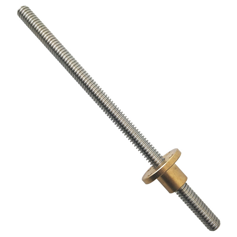 304不锈钢梯形丝杆丝杠直径16 18 20 25 30 32 40 42 45 50 55 60