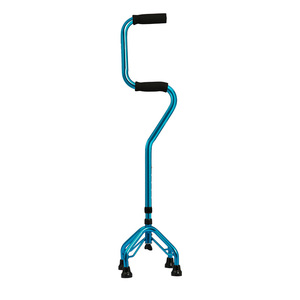 可孚四脚拐杖老年人防滑折叠带灯手杖拐棍腋下老人骨折康复助行器