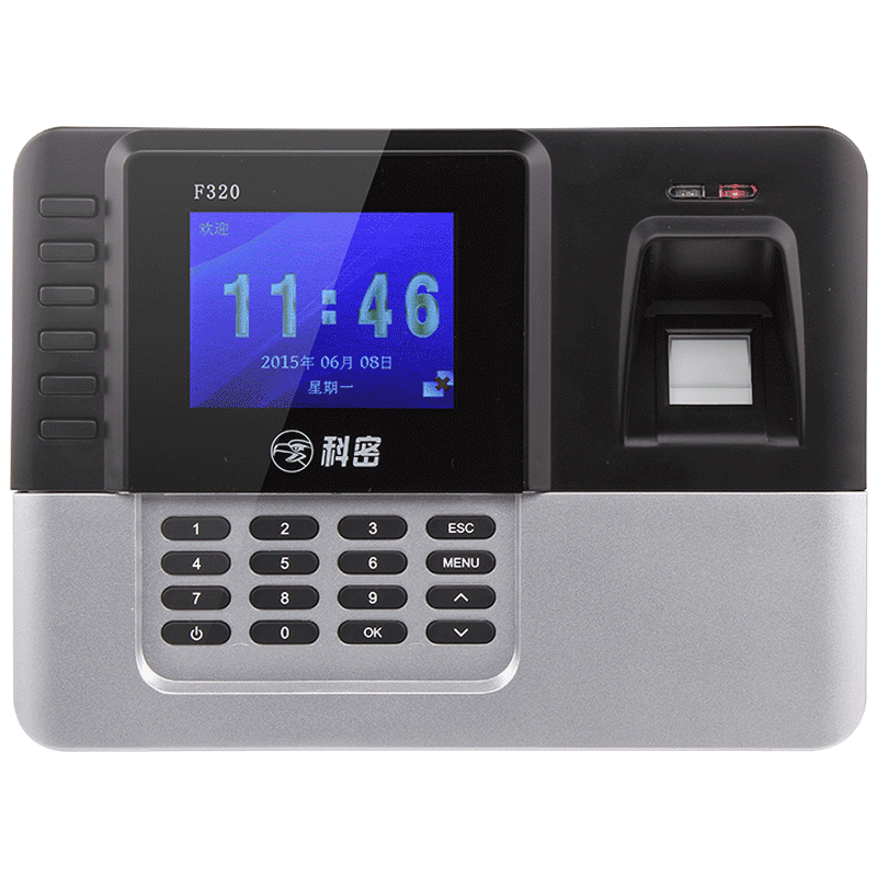签到机磁卡id卡感应式工厂门禁考勤计时员工上班打卡双重识别两用机