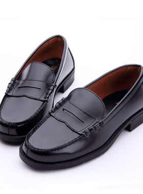 日本雪松日式鞋3e男款cos dk制服鞋黑色/茶色正统学生鞋子男校服