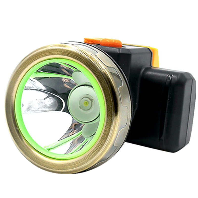 led矿用煤矿井下工地矿工强光头灯安全帽矿灯头戴式超亮汽修