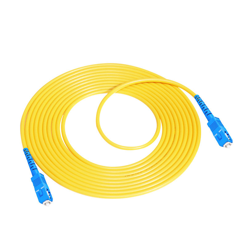 电信级sc-sc单模3米两米光纤跳线sc尾纤方头跳纤sc光纤线家用室内光猫