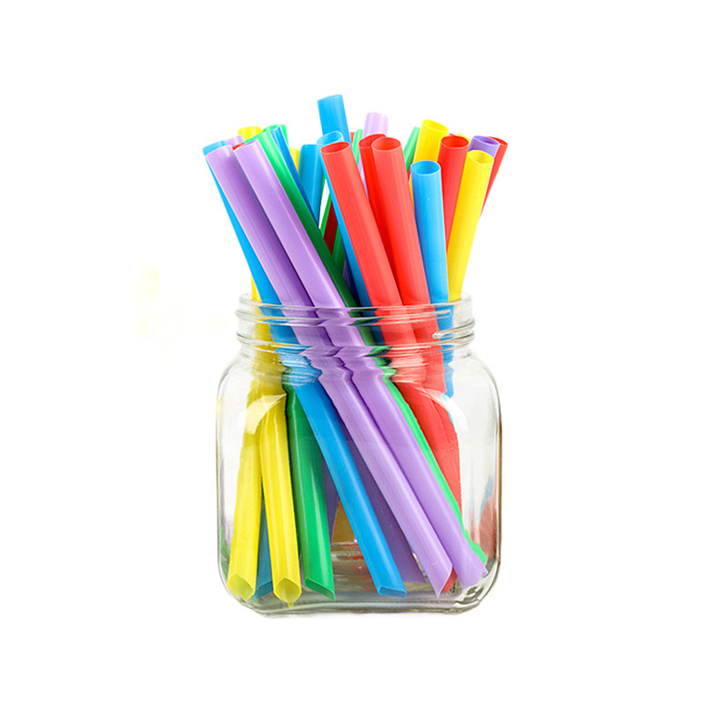 奶茶吸管粗珍珠专用一次性大号水杯杯彩色管子大喝粥的店商用塑料