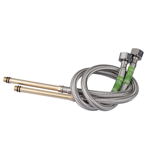 水龙头软管水管冷热洗菜盆面盆洗手盆加长上水厨房软连接管进水管