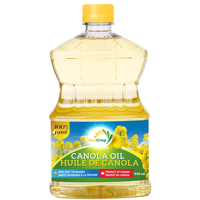 加拿大进口suncrop加穗满压榨芥花籽油946ml菜籽油食用油高烟点