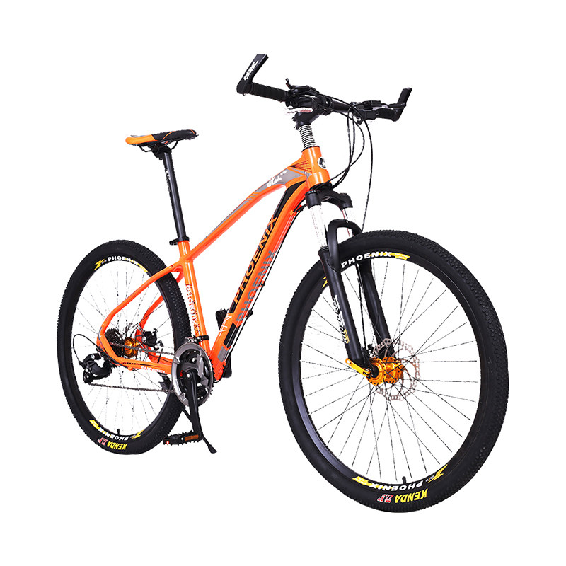 5寸36速男女山地车双减震油碟双碟刹