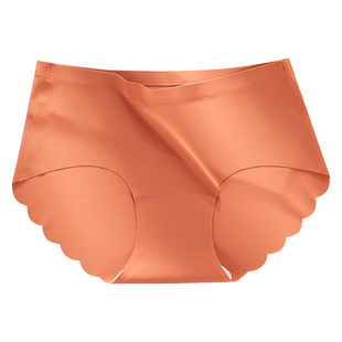 泰国天然乳胶内裤女士冰丝款无痕抗菌短裤大码夏季超薄款透气丝滑