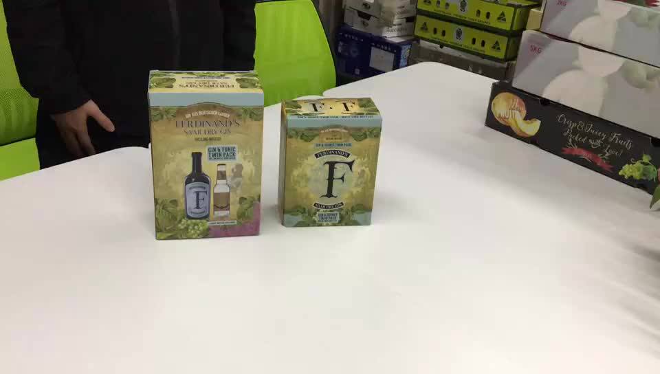 costumed kraft paper recycled brown paper box packaging