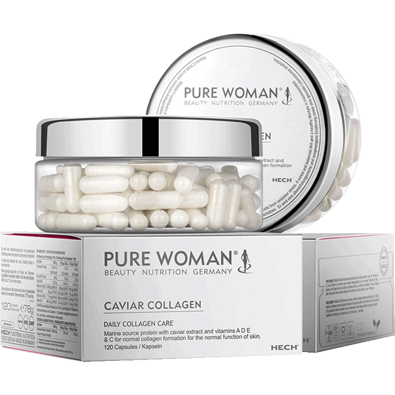 德国进口鱼子酱深海鱼胶原蛋白胶囊修复型