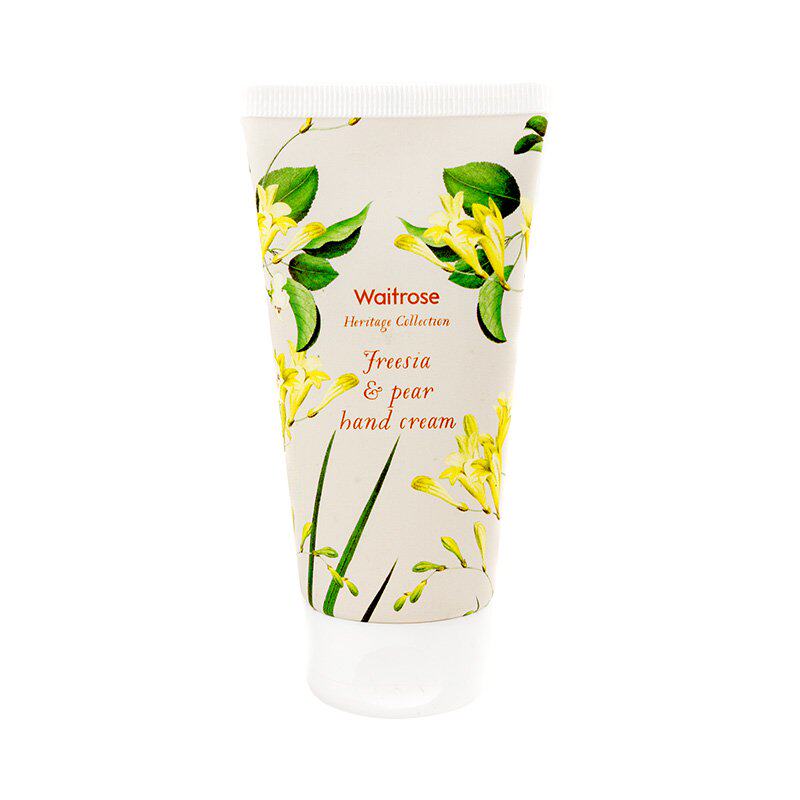 waitrose小苍兰与梨香氛滋润保湿护手霜75ml改善手部细腻光滑不油