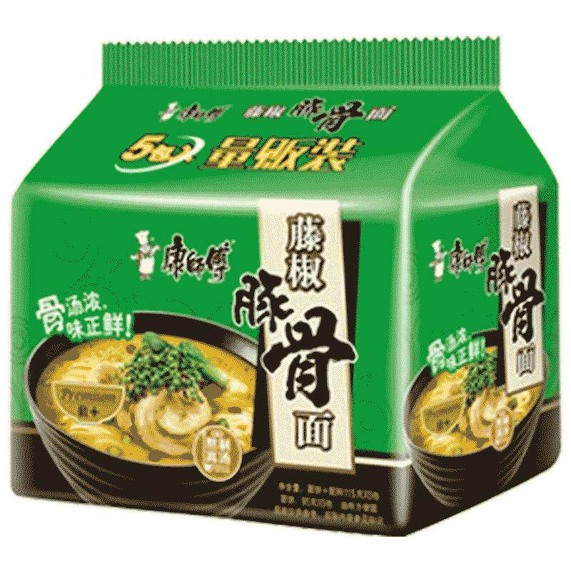 康师傅方便面汤大师袋装混搭速食面条日式豚骨拉面10包高汤泡面