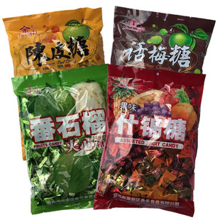 金中番石榴夹心糖355g 水果味硬糖 小孩儿童80后怀旧零食新年喜糖