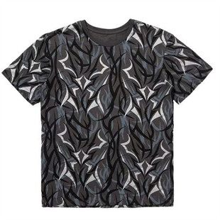 正品现货clot x alienegra 黑荆棘系列短袖t恤陈冠希红蓝男女宽松 券