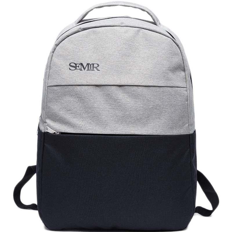 包拼接撞色简约休闲大学生大容量书包旅行包电脑包 - 森马箱包旗舰店