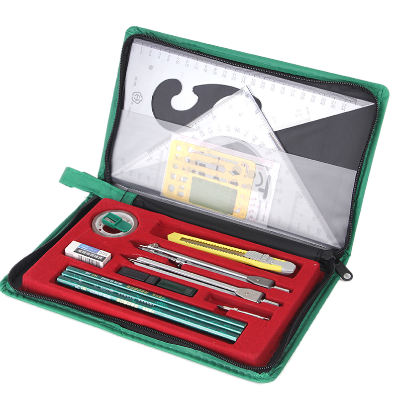工具建筑机械制图仪器圆规工程专业设计土木画图尺子绘图套装画图工具