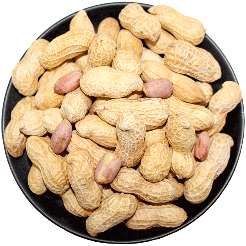 炒花生熟带壳炒熟花生米原味卤味炒货5斤散装批发奶香五香多口味