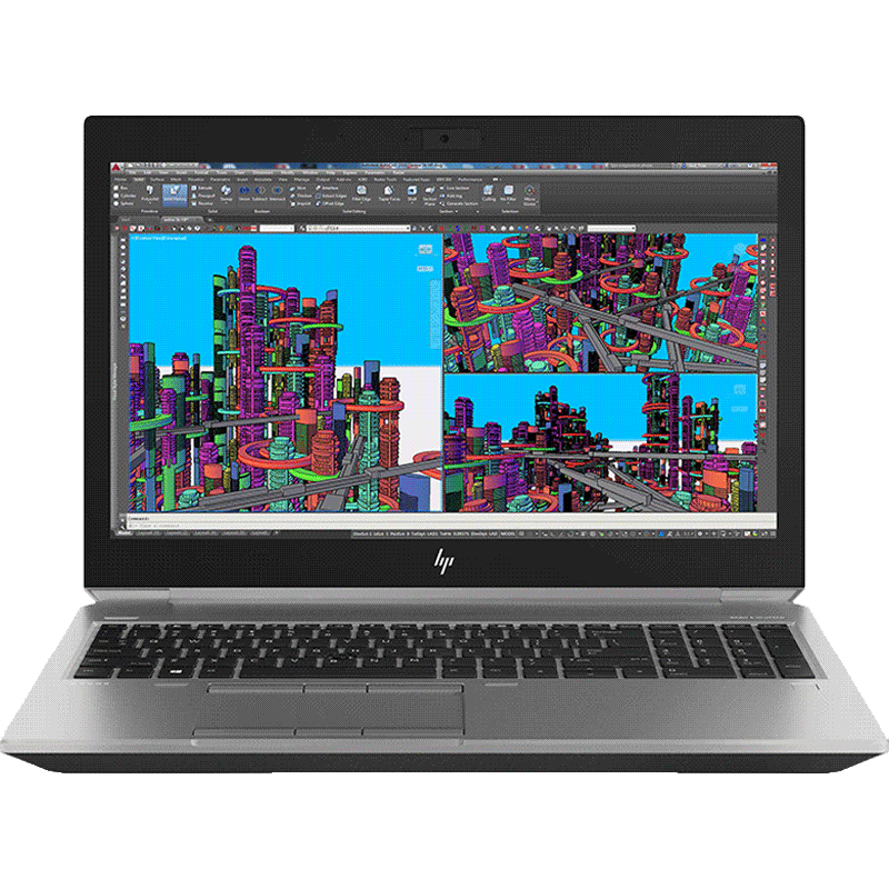 hp/惠普 zbook 15 g5移动工作站8代i7六核4g独显专业3d设计制图渲染