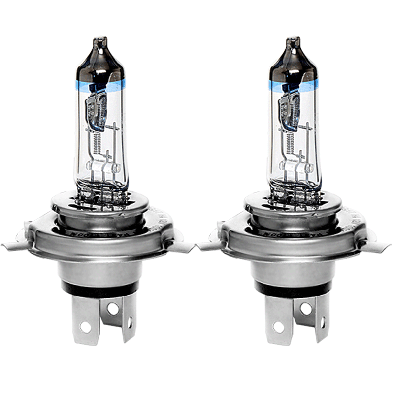 汽车前大灯泡h4h7h1h3疝气氙气卤素灯近光远光12v增亮远长寿