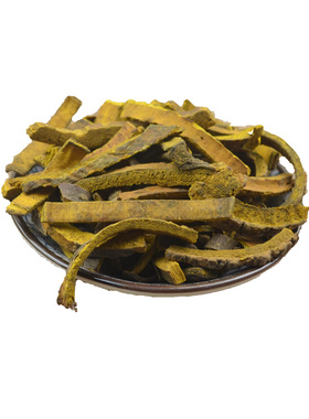 同仁堂原料中药材盐炒黄柏盐制黄柏川黄柏盐关黄柏散装新货500g