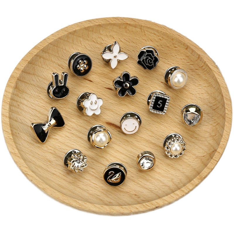 免缝扣子防走光暗扣免钉隐形扣衬衫衣领胸针扣装饰扣衣服扣子纽扣