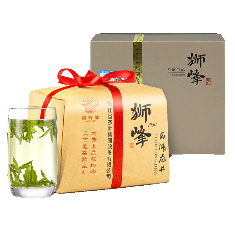 2021新茶上市狮峰牌明前西湖龙井茶叶特级5s正宗春绿茶狮峰山产区