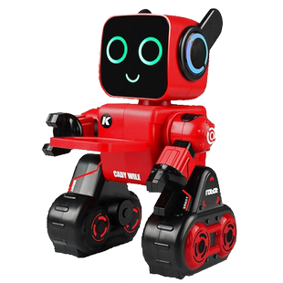 遥控机器人玩具智能对话儿童男孩小益智电动会跳舞说话的机械战警