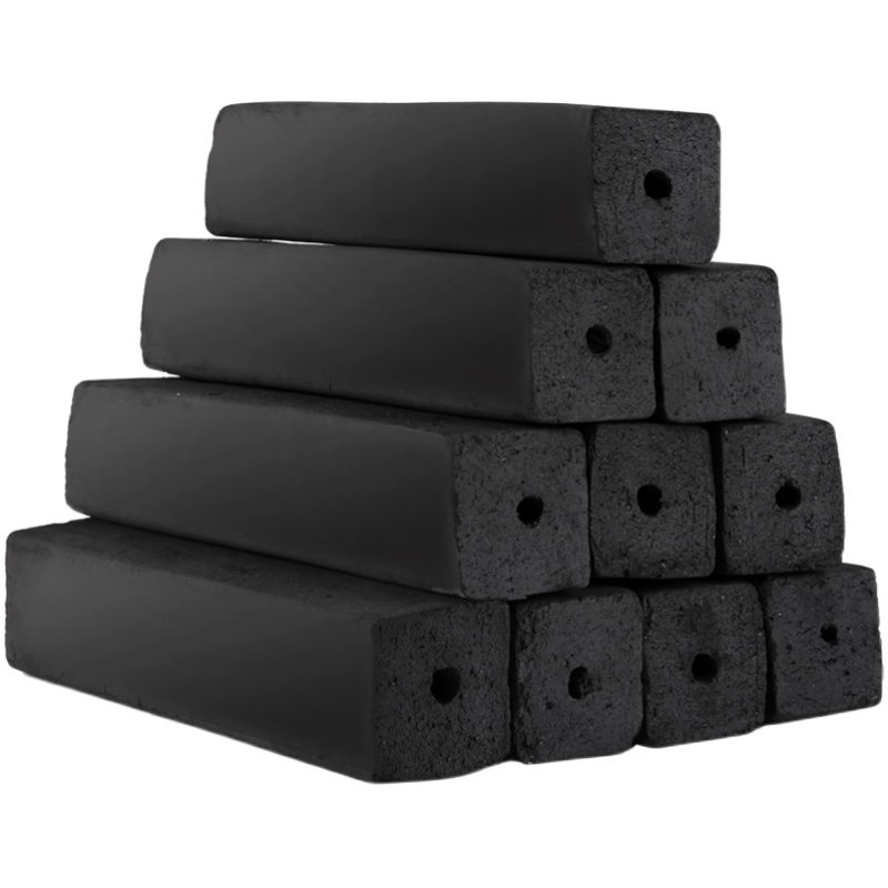 烧烤碳家用速燃果木炭机制炭室内商用燃料原木头钢碳竹炭块烤碳火 - l