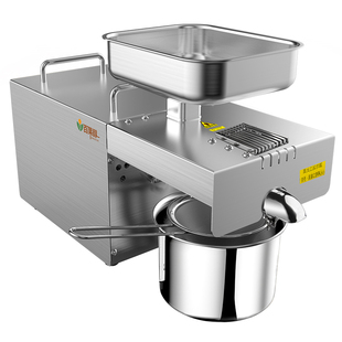 榨油机家用温控油坊核桃技术手动螺旋一体压油机压榨机