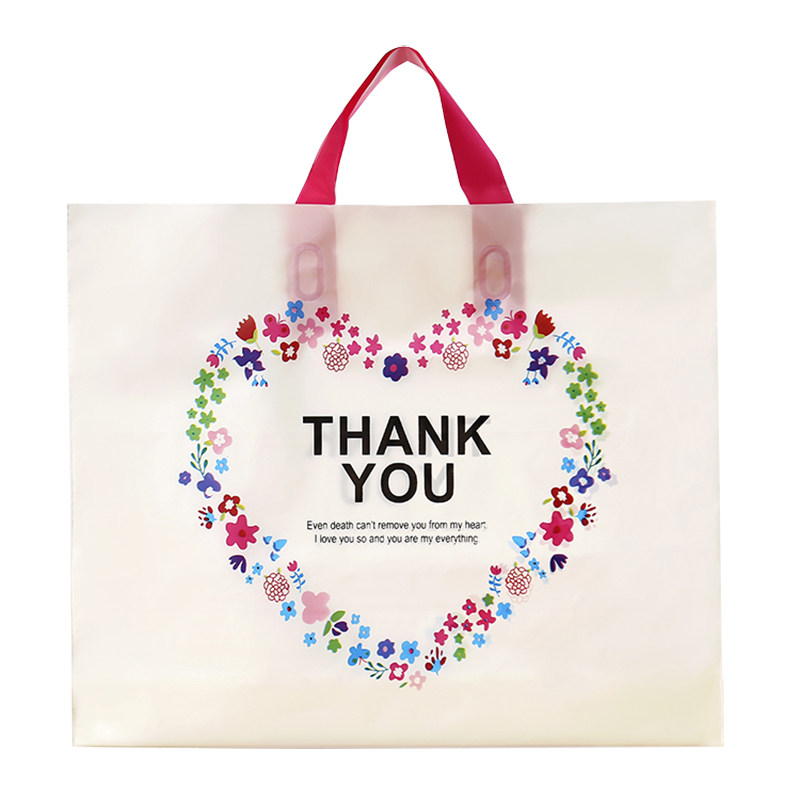 定做服装店礼品袋包装外卖打包袋子塑料手提方便购物袋logo定制