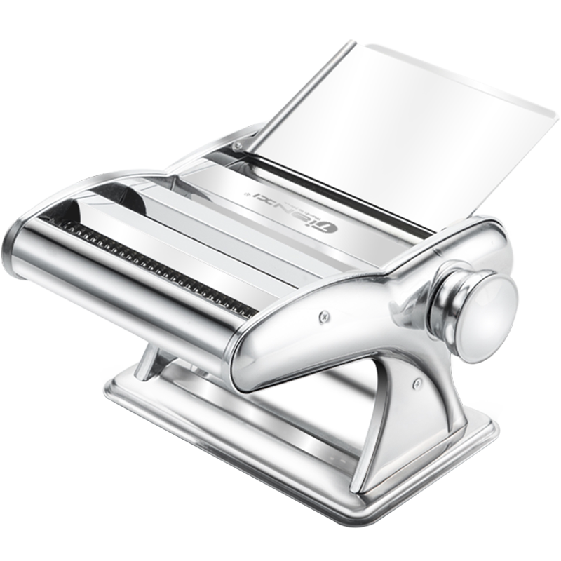 天喜面条机家用手动多功能擀面机馄饨饺子皮手摇不锈钢小型压面机