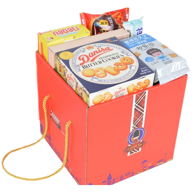 春节礼物儿童零食大礼包不辣的健康营养小孩女生喜欢吃的送女友 - 世