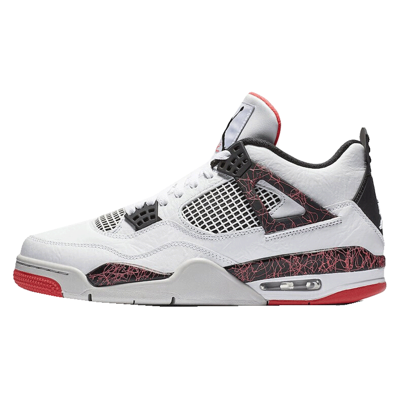耐克男鞋 air jordan 4 aj4 兔八哥热熔岩大理石篮球鞋308497-116