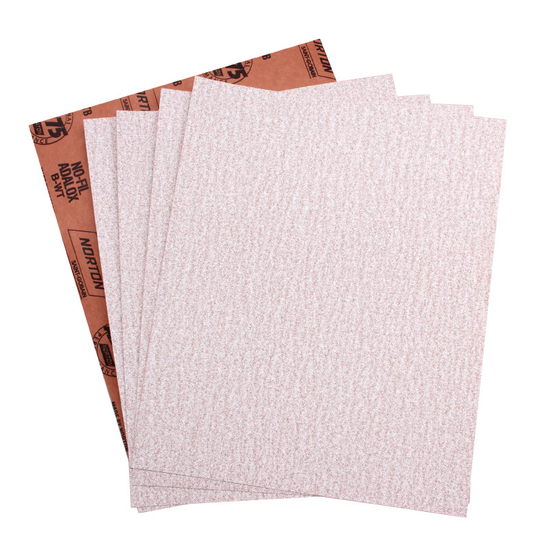 norton美国诺顿a275木工砂纸家具打磨油漆面抛光修补干磨沙纸砂皮