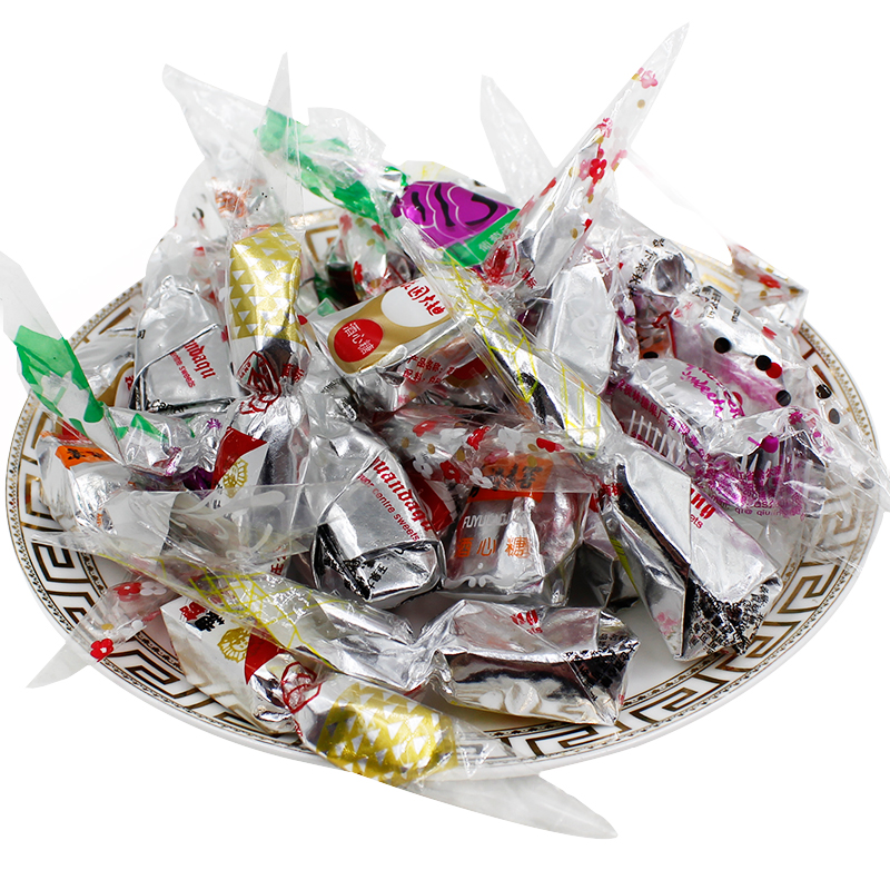 秋林酒心糖巧克力酒糖秋林糖酒芯巧克力酒心糖混合酒糖新品500克