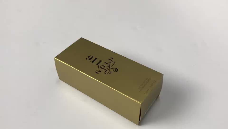 custom kraft paperboard cardboard box for perfume packaging