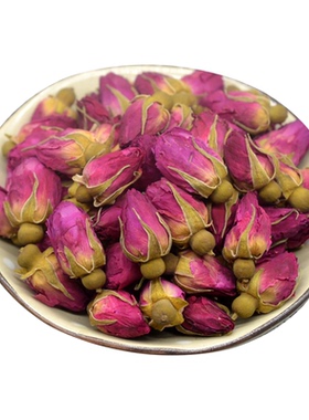 中药材玫瑰花茶新货山东平阴玫瑰王特级玫瑰花蕾食用无硫散装250g