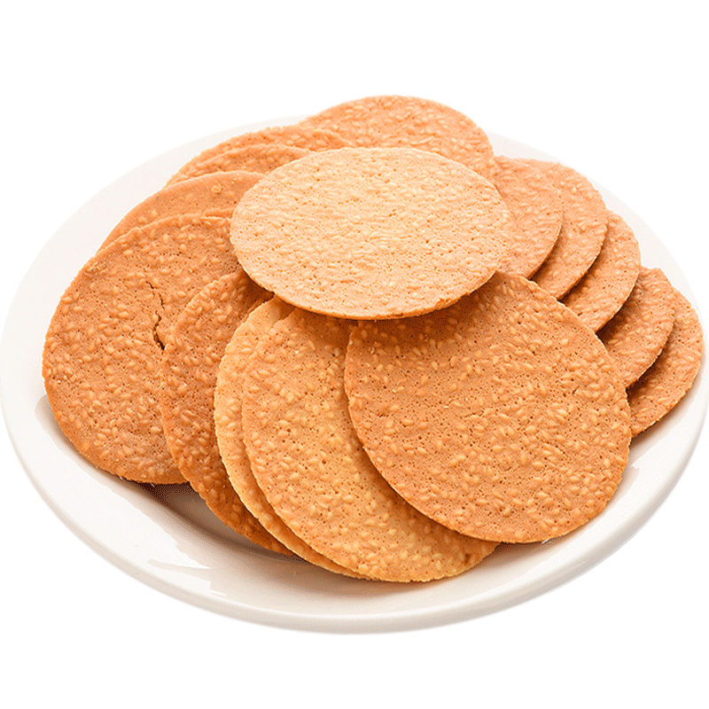 稻香村芝麻瓦片450g传统糕点点心饼干香脆休闲零食品美食特产小吃