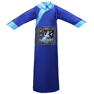 2020新款均码秋季年古装清朝官服僵尸服万圣节服装鬼大臣服官员服