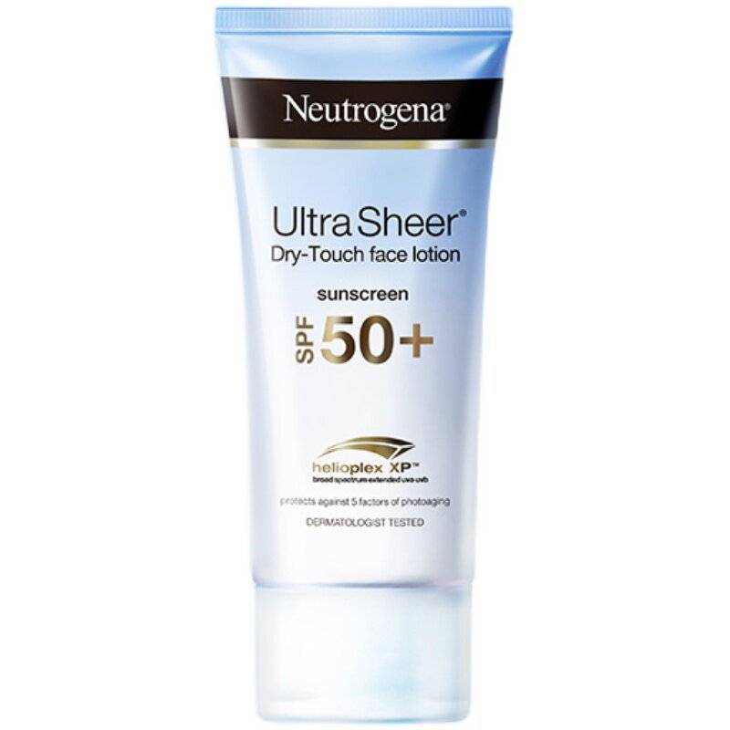 露得清防晒霜女秋冬面部防紫外线隔离身体小蓝管清爽不粘腻防晒乳