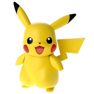 日本正品万代宝可梦神奇宝贝皮卡丘手办公仔车载模型圣诞礼物摆件