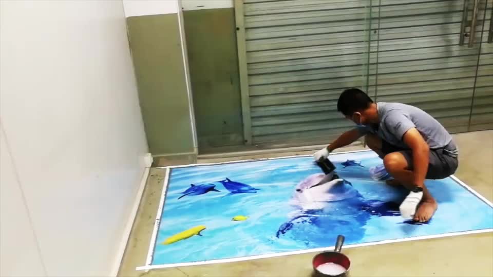 Asian paints + epoxy