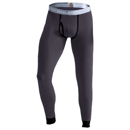 男士秋裤单件性感薄款衬裤紧身保暖裤莫代尔线裤修身棉毛裤打底裤