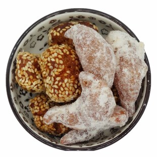 河南过年吃的油果子油炸特产口酥老式安徽糕点四川年货礼盒老式手